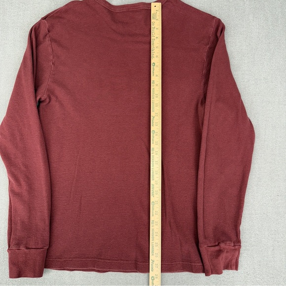 Lot Of 2 Y2K Volcom Hurley Shirts Mens XL Long Sleeve Waffle Weave Knit Thermal - Picture 13 of 14